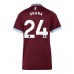 Aston Villa Amadou Onana #24 Dámské Domácí Dres 2026-27 Krátkým Rukávem Aston Villa Amadou Onana #24 Dámské Domácí Dres 2026-27 Krátkým Rukávem
